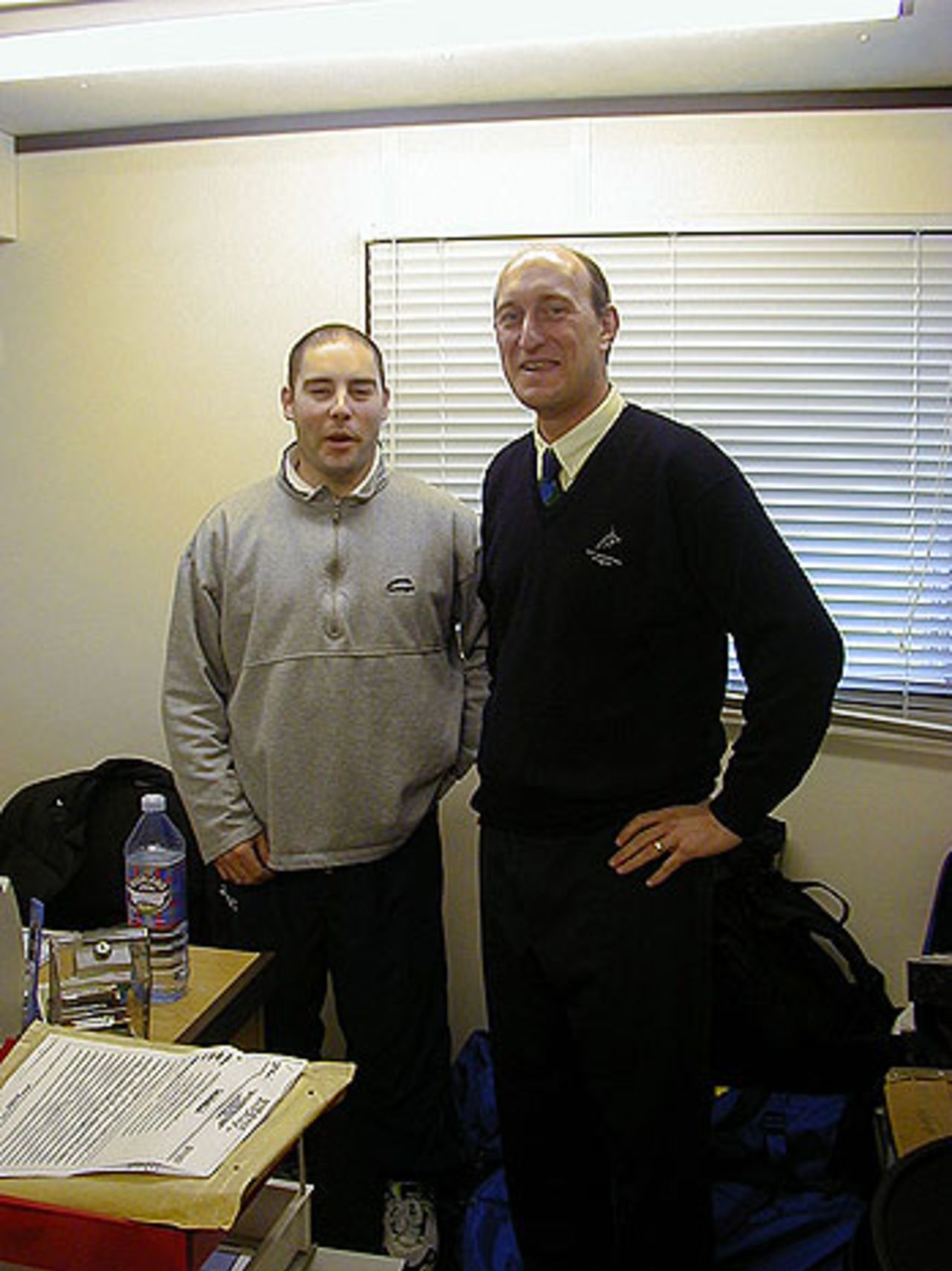 Mark Garraway (left) and EDM, Ian Stuart