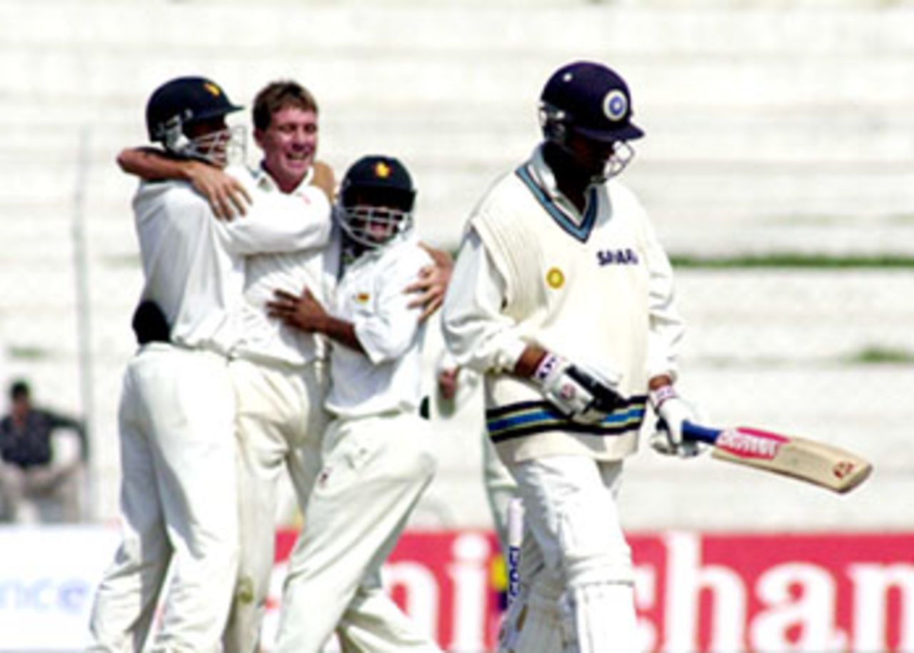 India v Zimbabwe, 2nd Test match, Day Five, Feroz Shah Kotla, Delhi, 28 Feb-4 March 2002