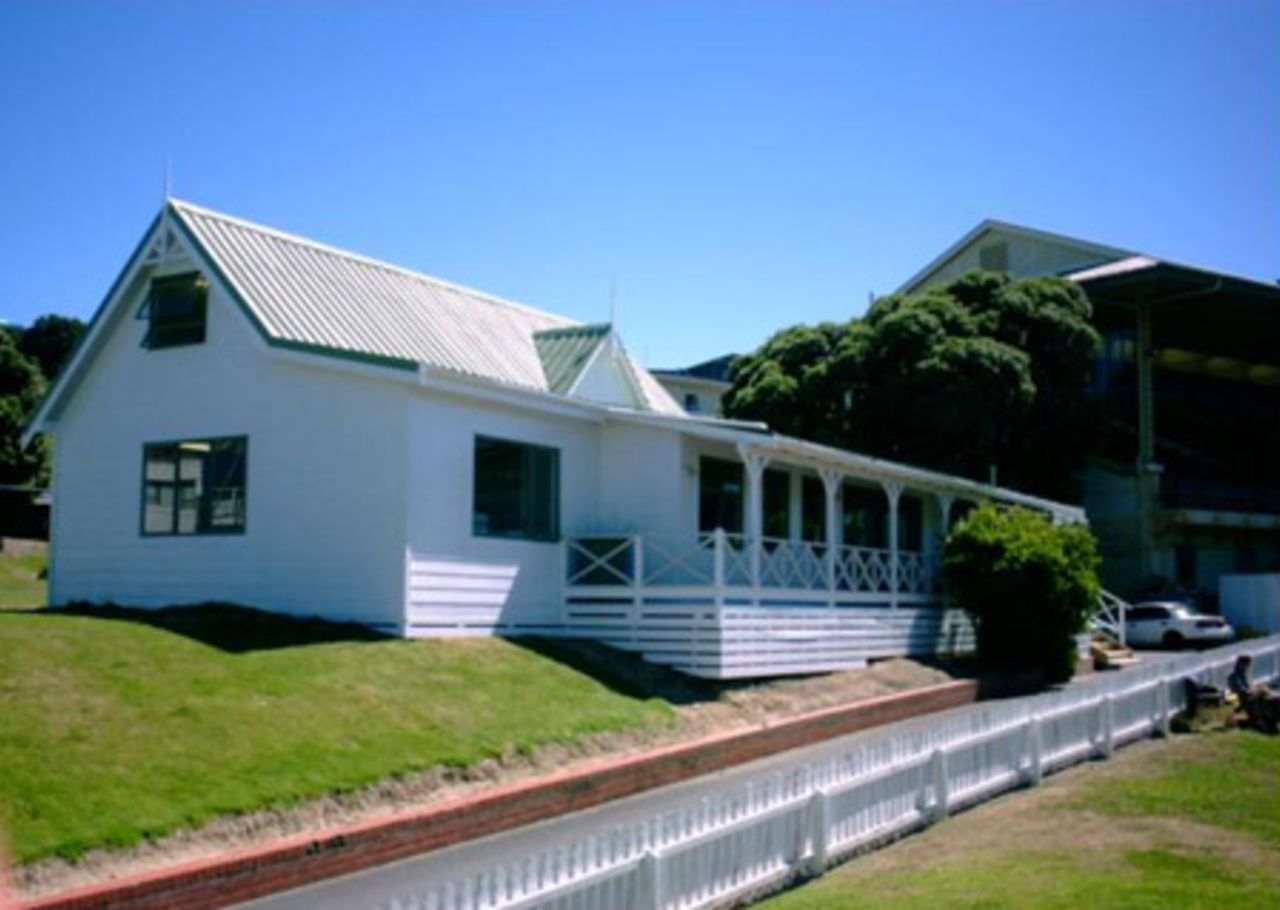 Cricket Wellington's offices in the Brierley Pavilion at the Basin Reserve, Wellington.