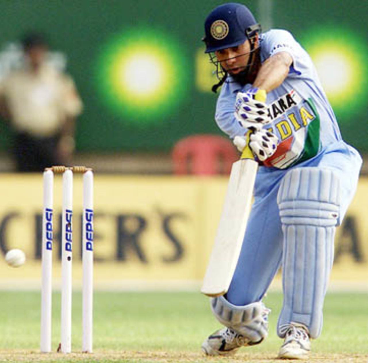 India v Zimbabwe,  3rd One Day International, Nehru Stadium, Kochi, 13 March 2002