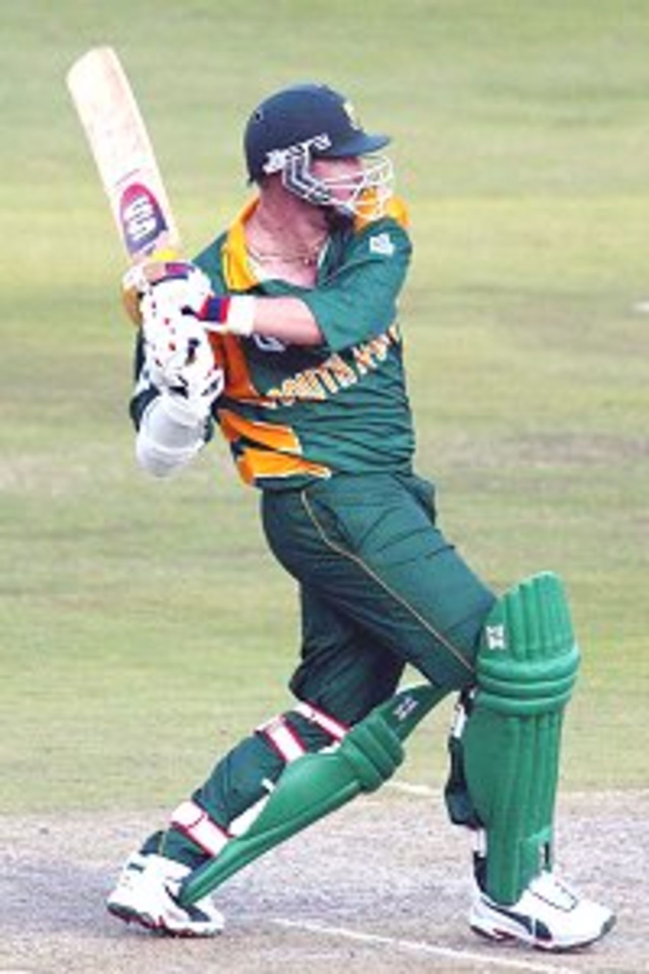 22 Mar 2002: Lance Klusener of South Africa in action during the first one day international between South Africa and Australia, played at the Wanderers, Johannesburg, South Africa.