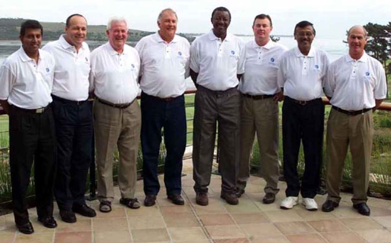ICC Elite umpires panel, March 2002, Cape Town