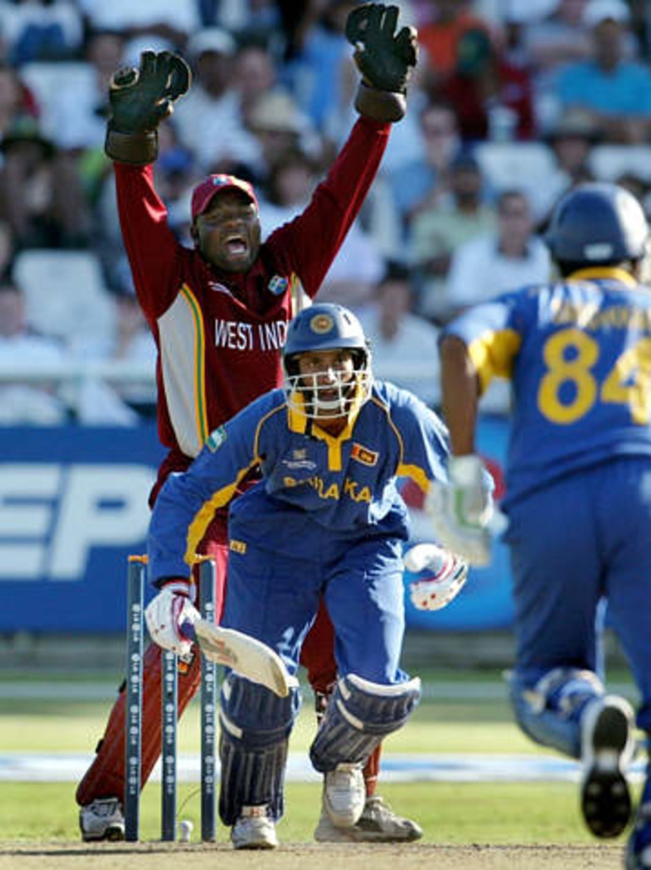 World Cup, 2003 - Sri Lanka v West Indies at Cape Town, 28th February 2003