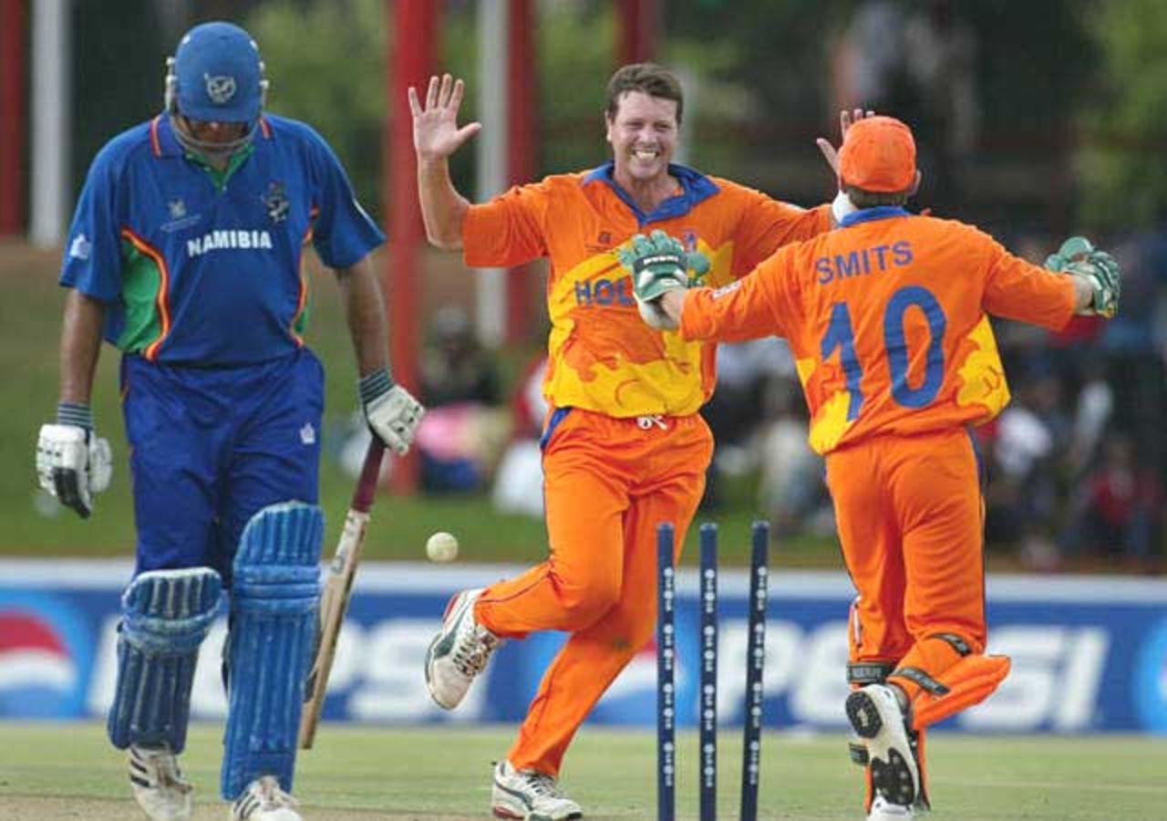 World Cup, 2003 - Namibia v Netherlands at Bloemfontein, 3rd March 2003
