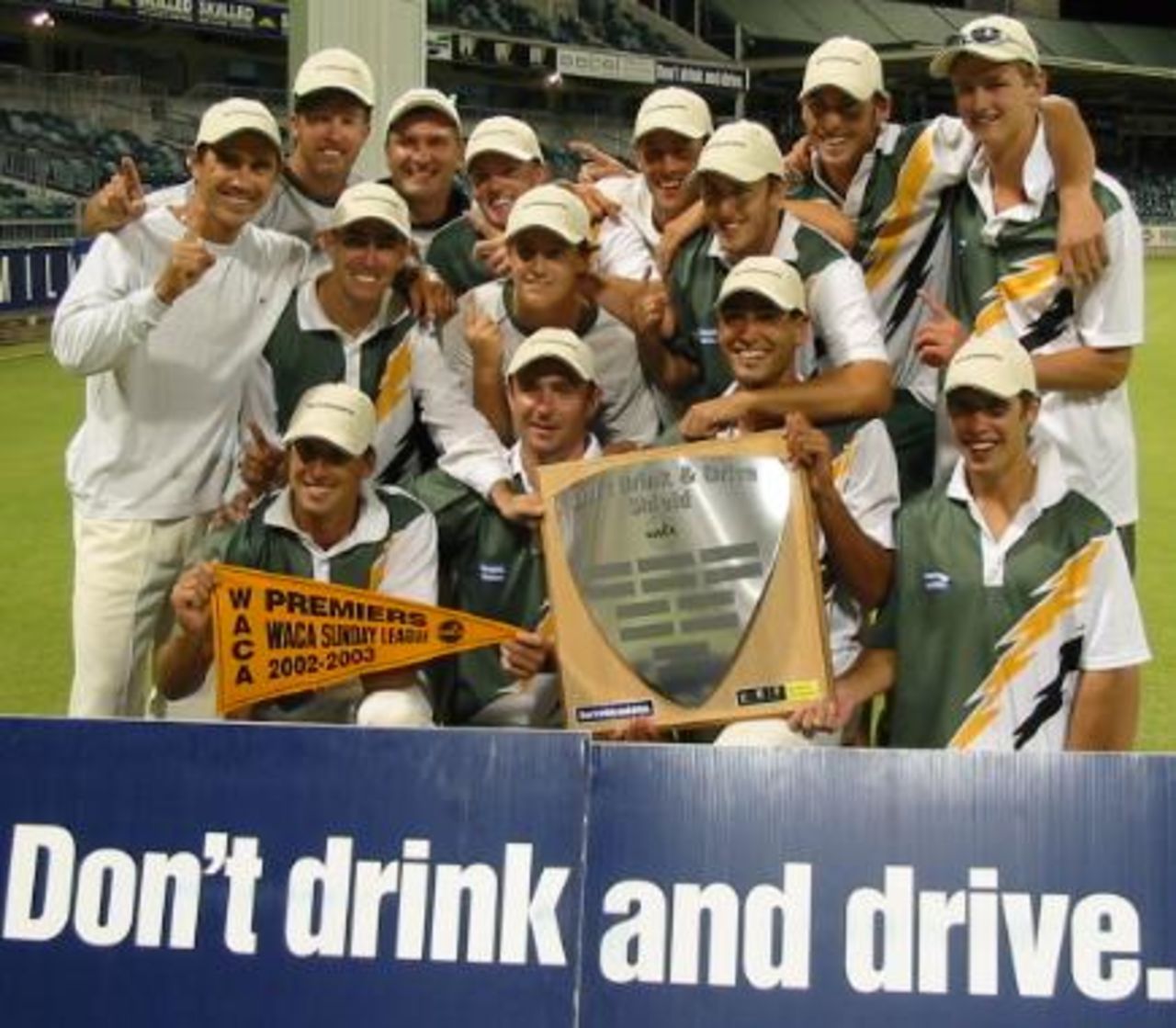Champions for the 2002-03 season - their first time to have won this title.