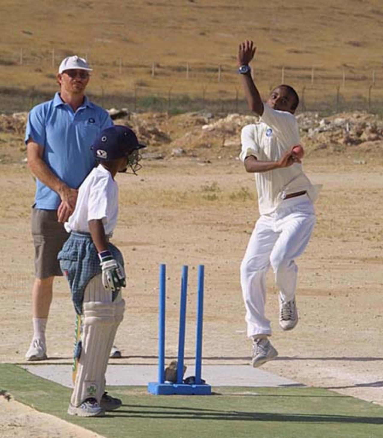 Junior cricket in Israel