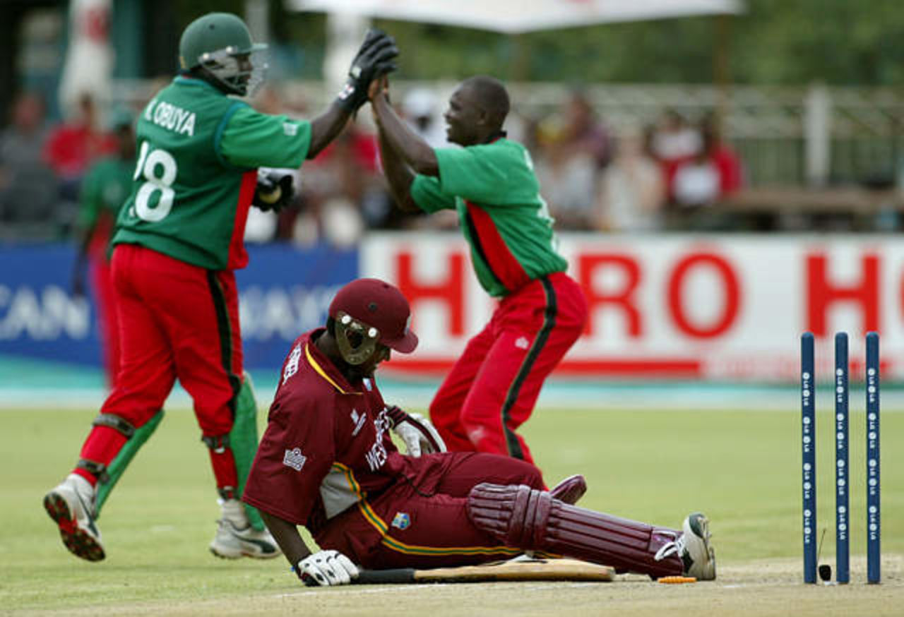 World Cup, 2003 - Kenya v West Indies at Kimberley, 4th March 2003