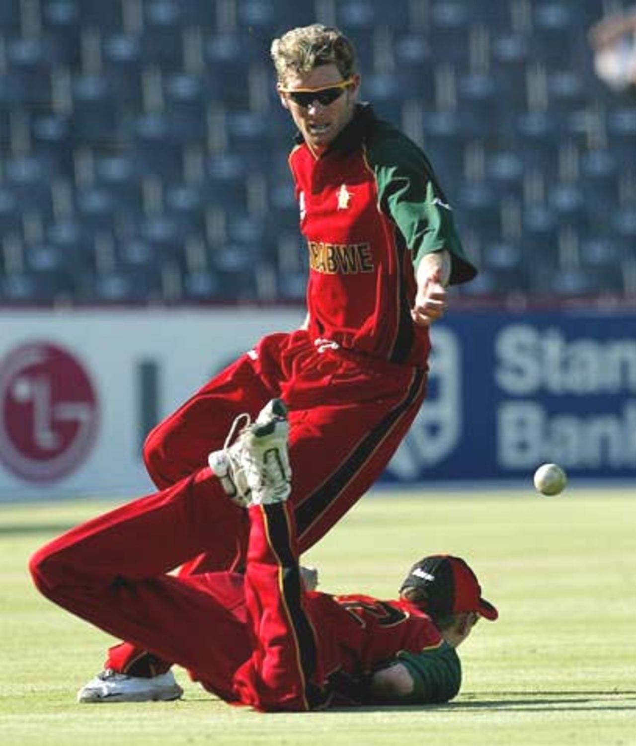 World Cup, 2003 -  New Zealand v Zimbabwe at Bloemfontein, 8th March 2003