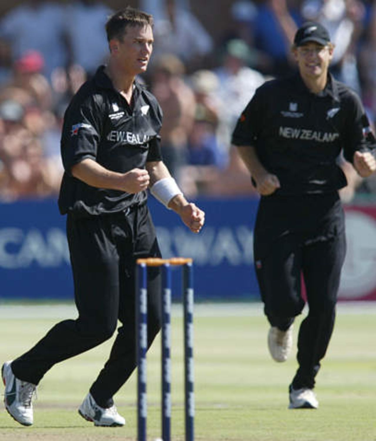 World Cup 2003 - Australia v New Zealand at Port Elizabeth, 11th March 2003