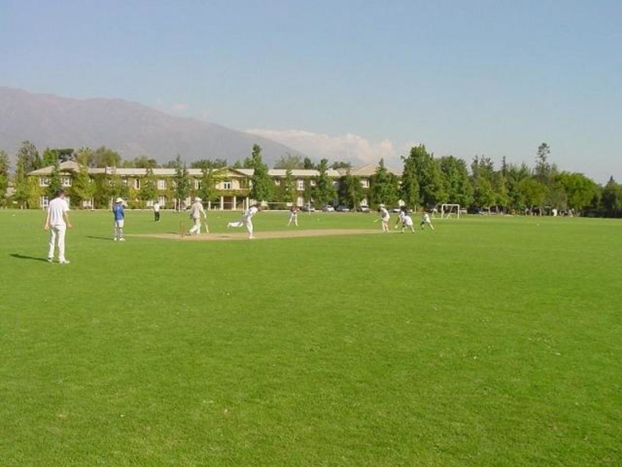 Early in the PWCC innings Ilott is LBW for 2 after playing all over a quicker Douglas delivery.