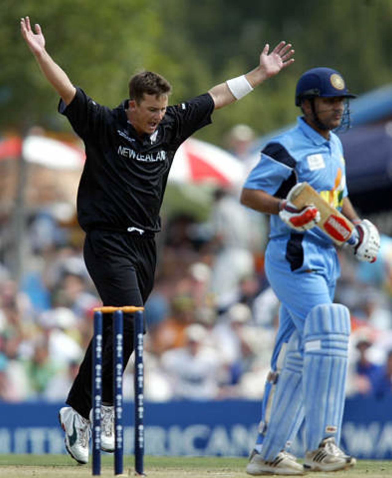 World Cup 2003 - India v New Zealand at Centurion, 14th March 2003