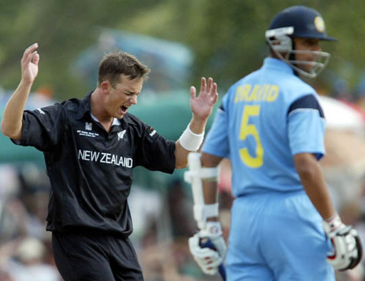 World Cup 2003 - India v New Zealand at Centurion, 14th March 2003