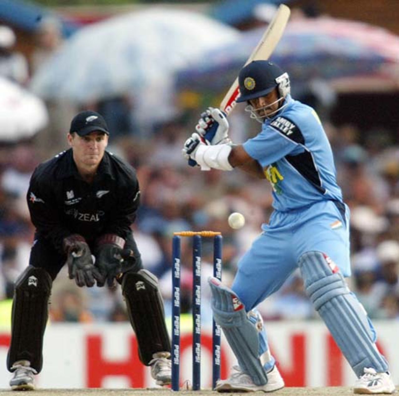 World Cup 2003 - India v New Zealand at Centurion, 14th March 2003