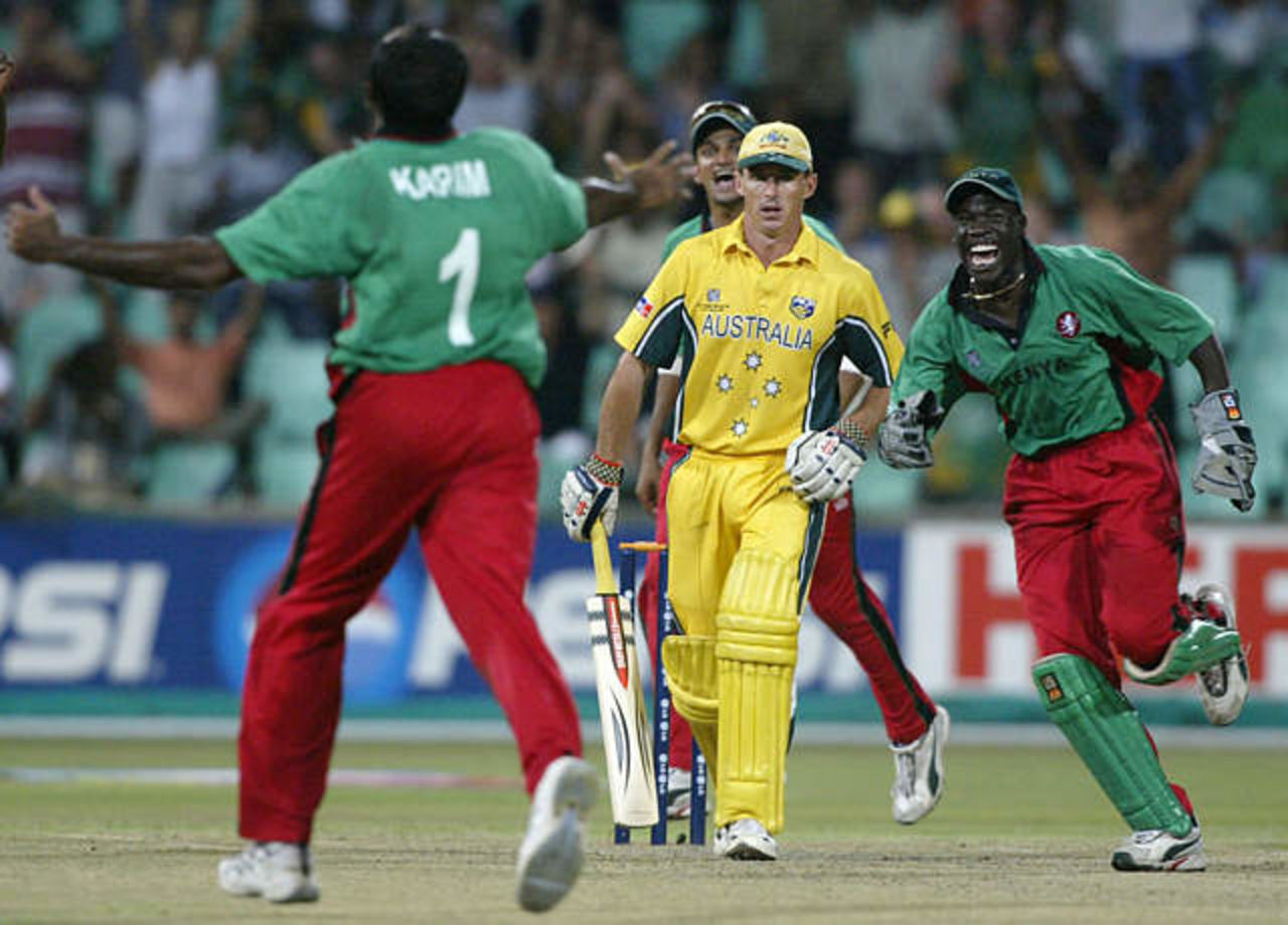 World Cup 2003 - Australia v Kenya at Durban, 15 March 2003