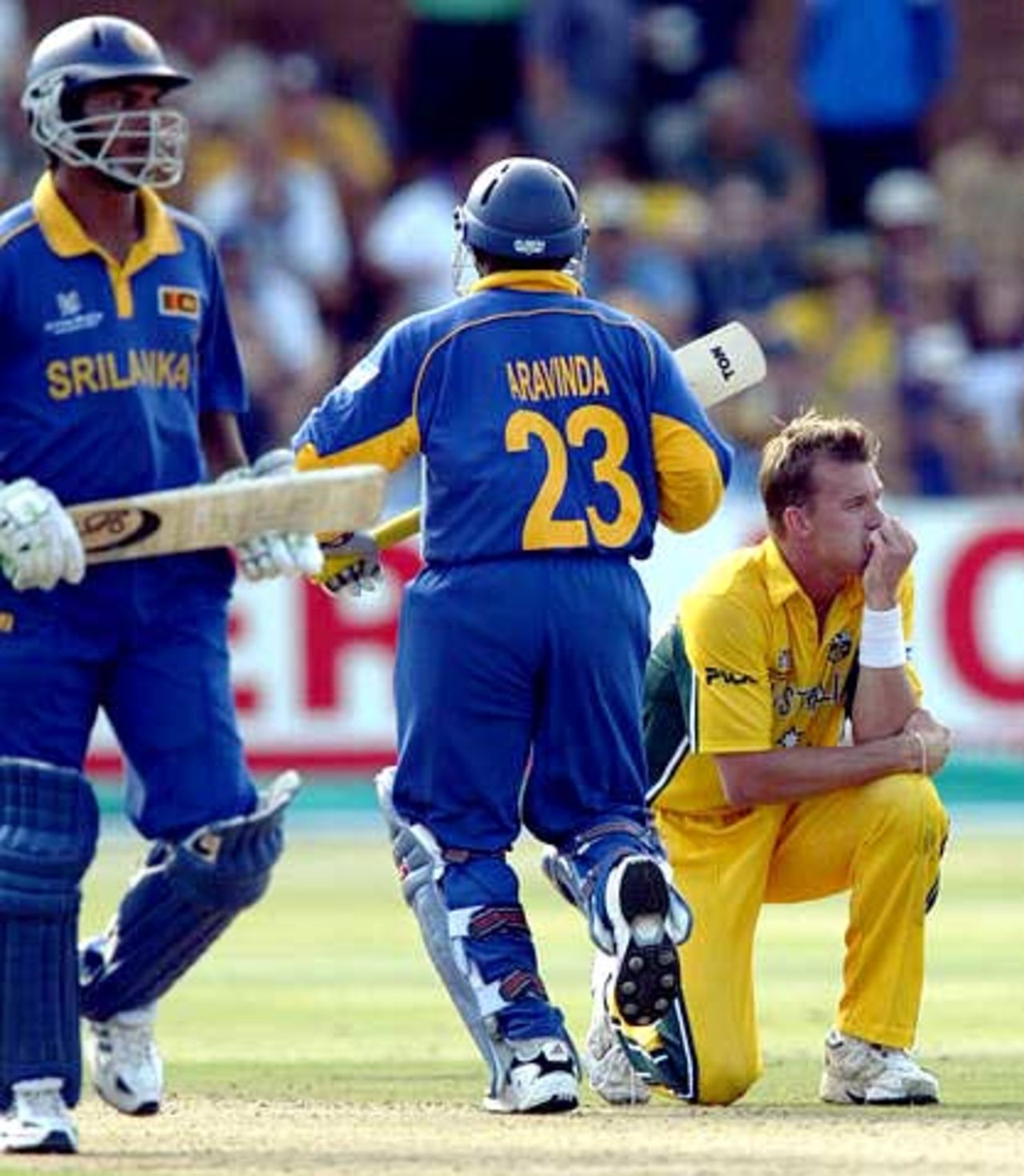 World Cup 2003, 1st Semi Final - Australia v Sri Lanka at Port Elizabeth, 18th March 2003
