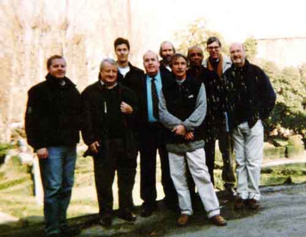 John Holder & Denis Burns in Nice