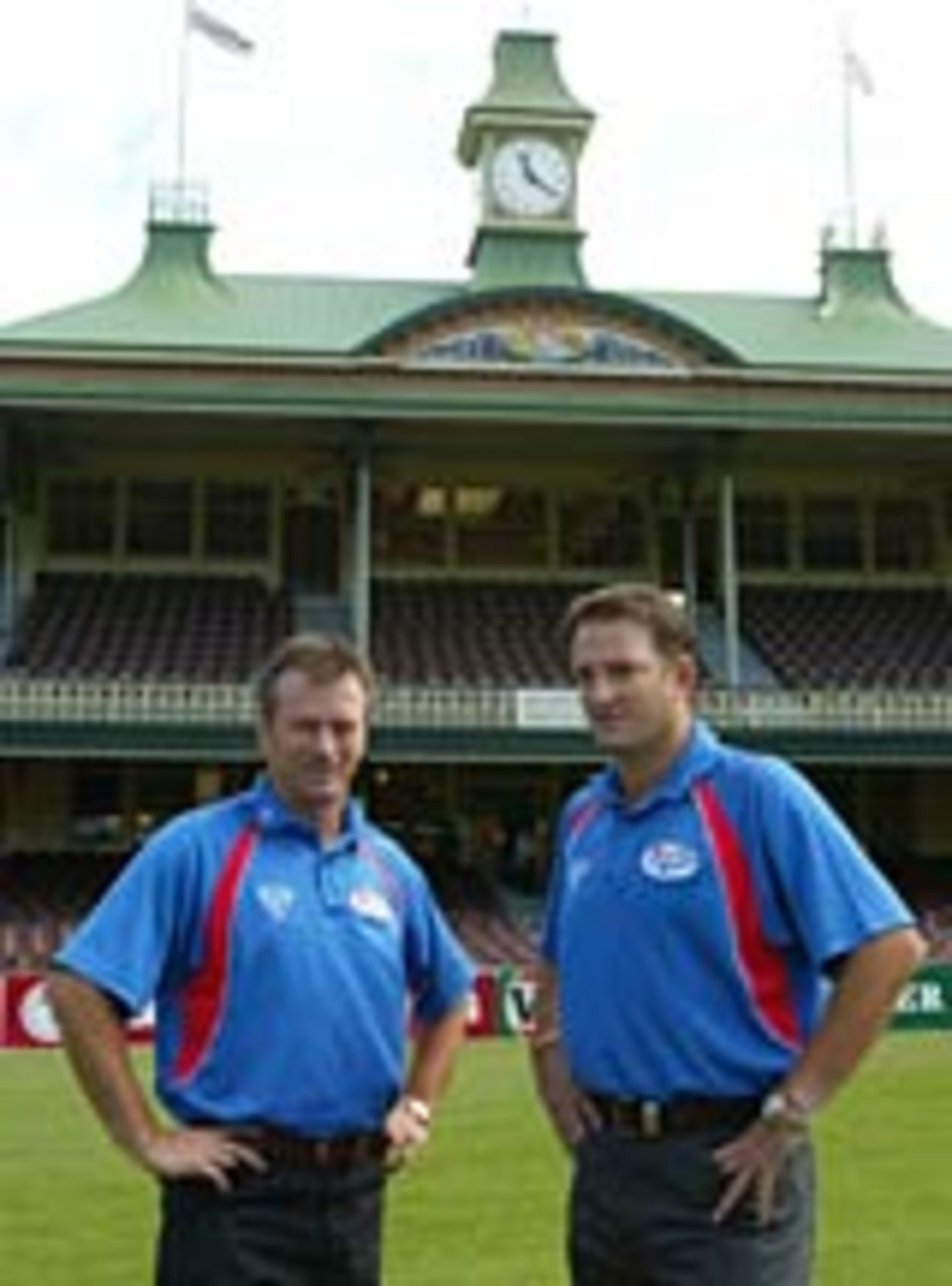 Steve and Mark Waugh, Sydney, March 1, 2004