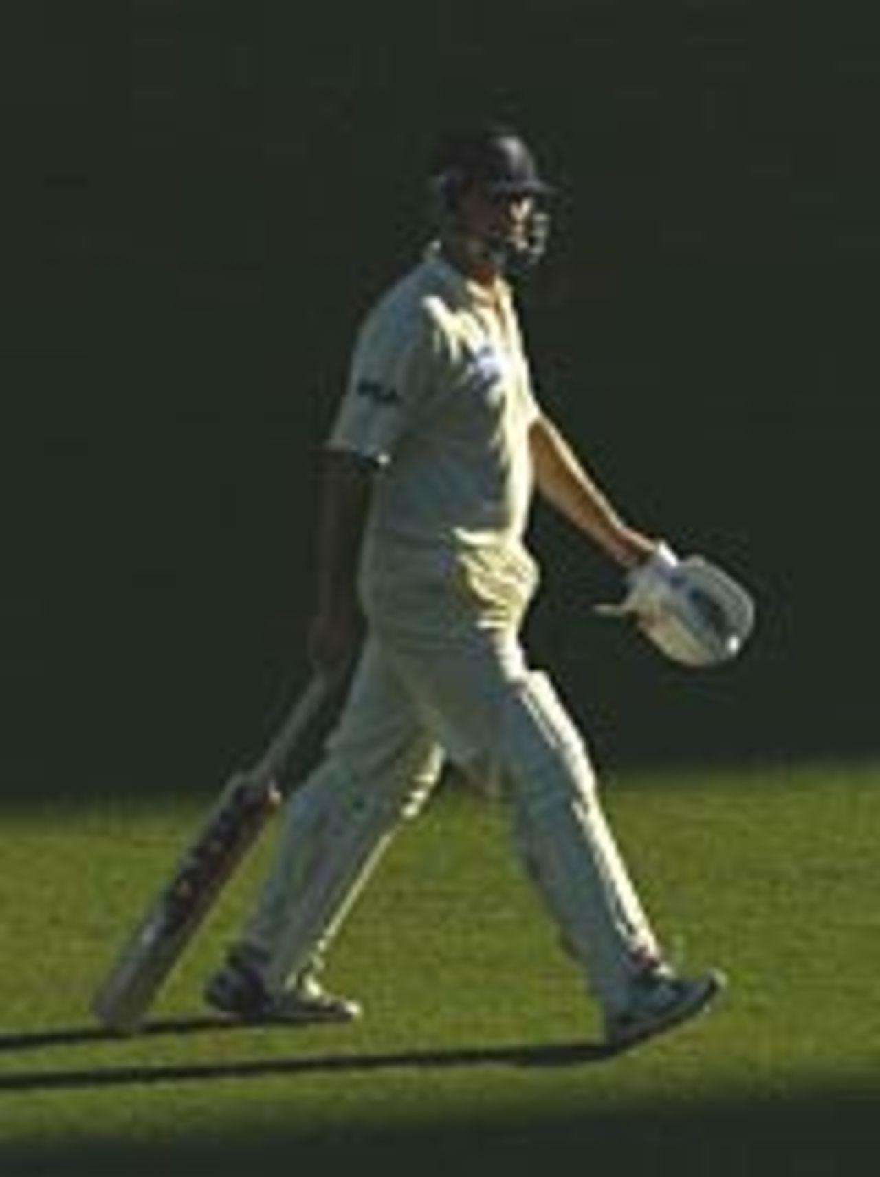 Steve Waugh leaves the field, New South Wales v Queensland, SCG, March 5, 2004