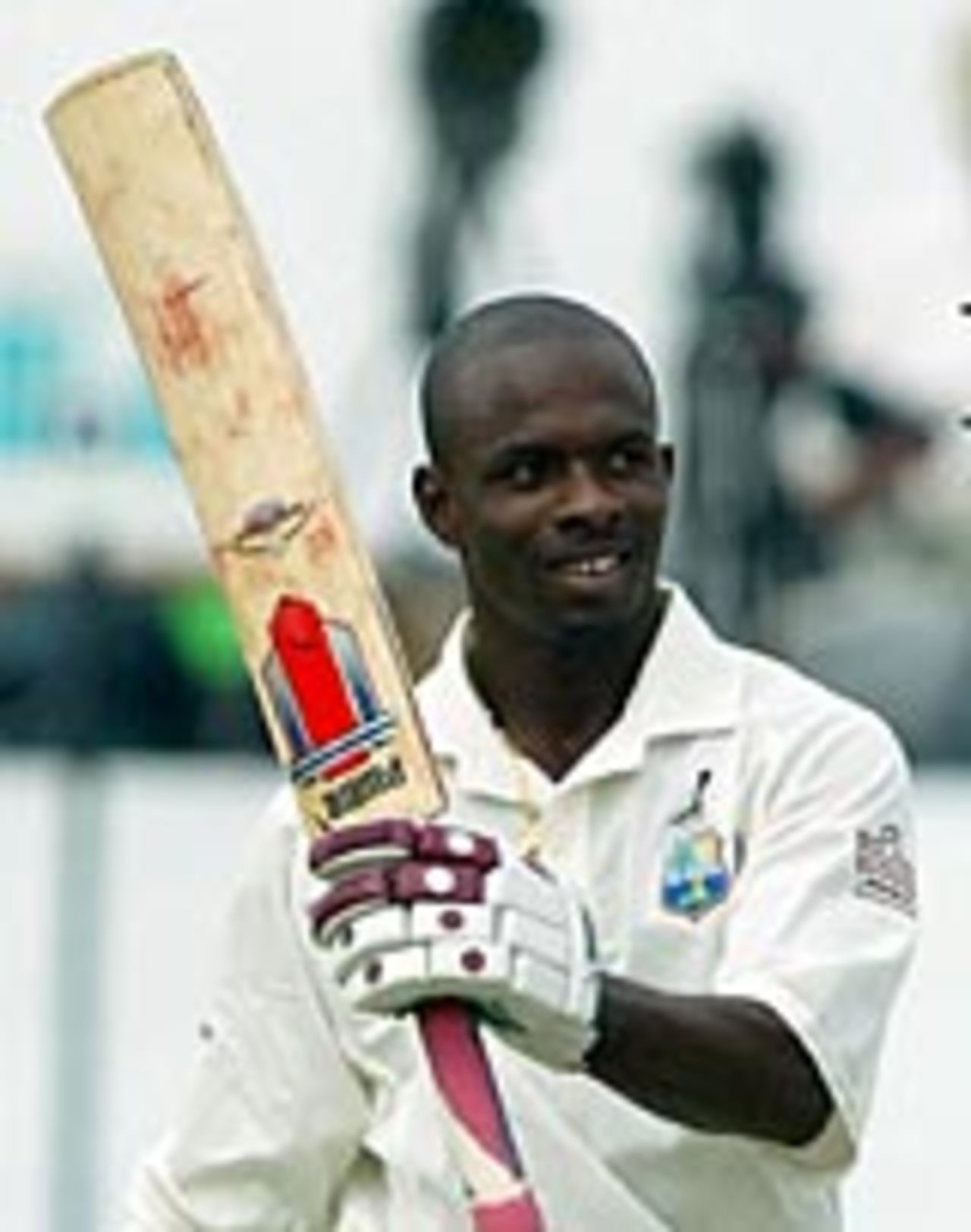 Devon Smith reaches his maiden Test century, West Indies v England, 1st Test, Sabina Park, 1st day, March 11, 2004