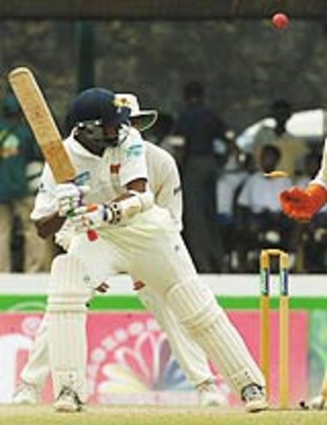 Thilan Samaraweera is bowled by Shane Warne, Sri Lanka v Australia, 1st Test, Galle, 5th day, March 12, 2004