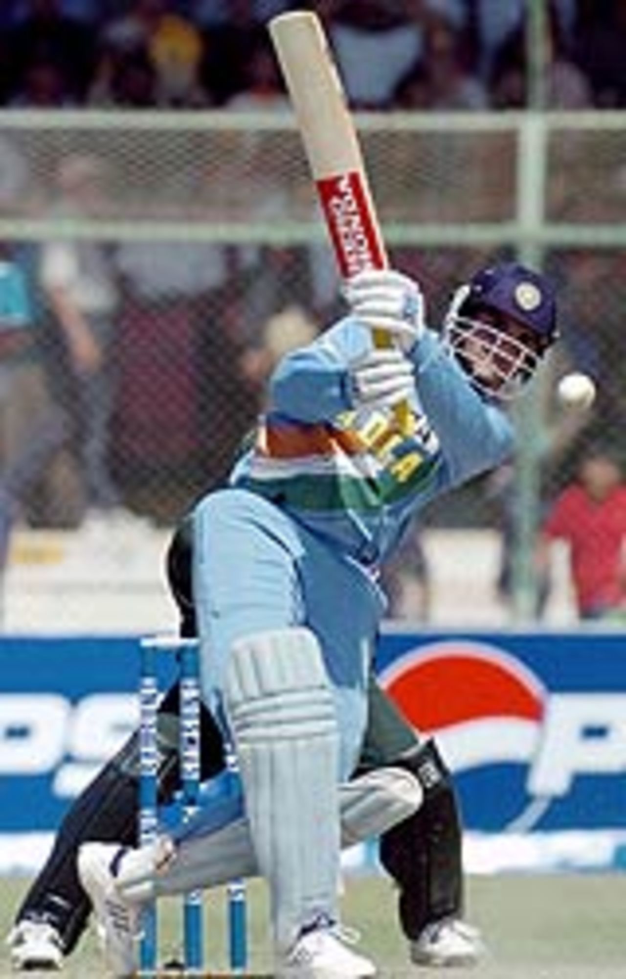 Sourav Ganguly on the attack, Pakistan v India, 1st ODI, Karachi, March 13, 2004