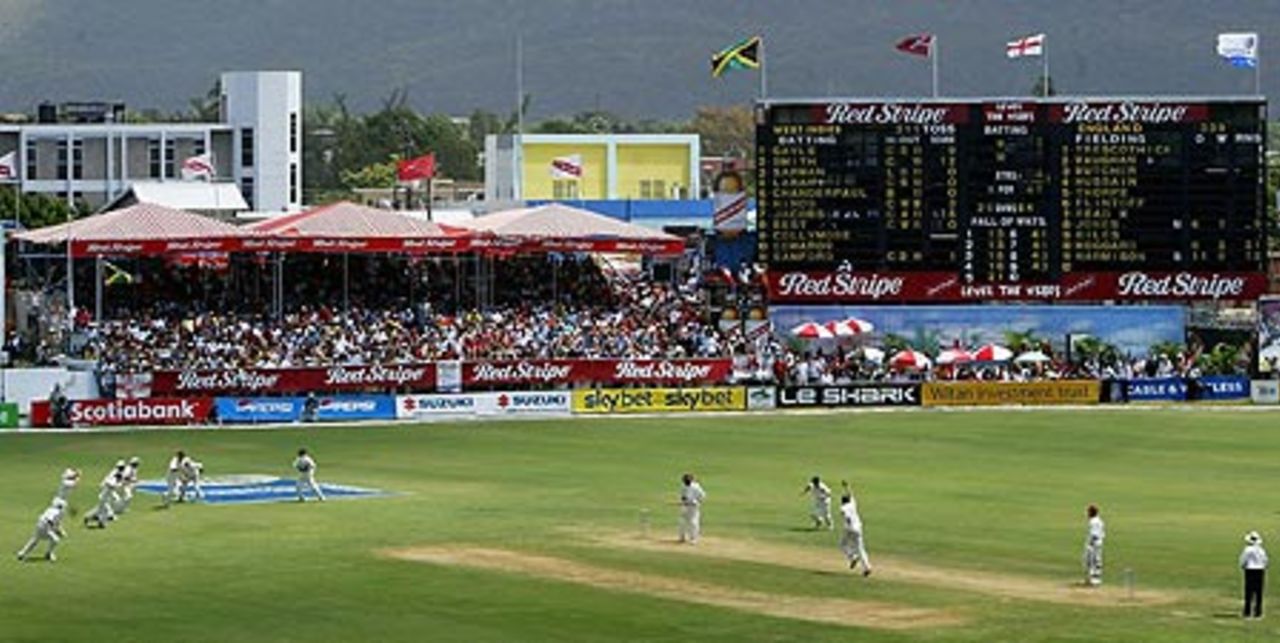 Harmison takes the final wicket as West Indies are all out for 47