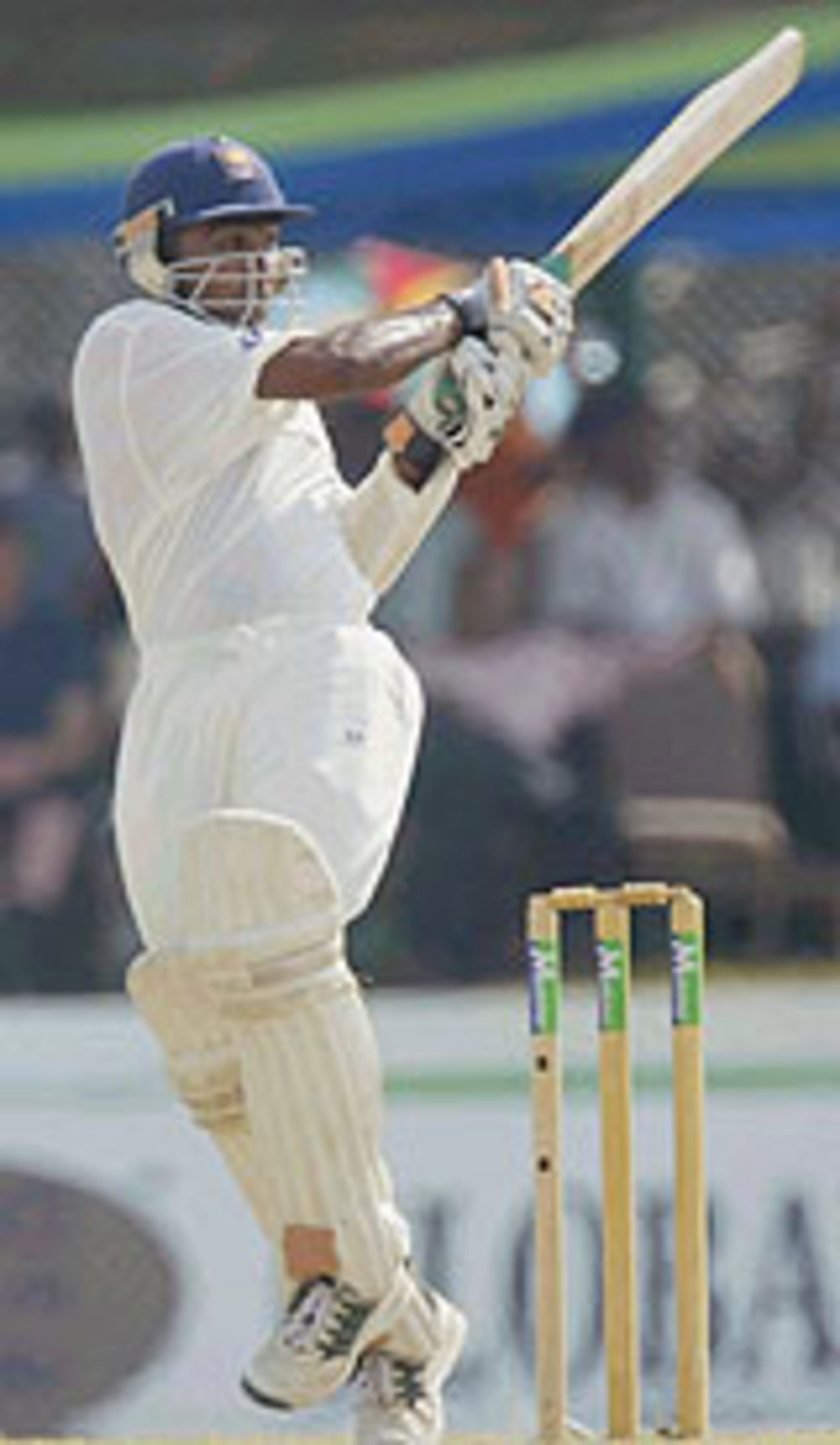 Mahela Jayawardene pulls, Sri Lanka v England, 1st Test, Galle, 4th day, December 5, 2003