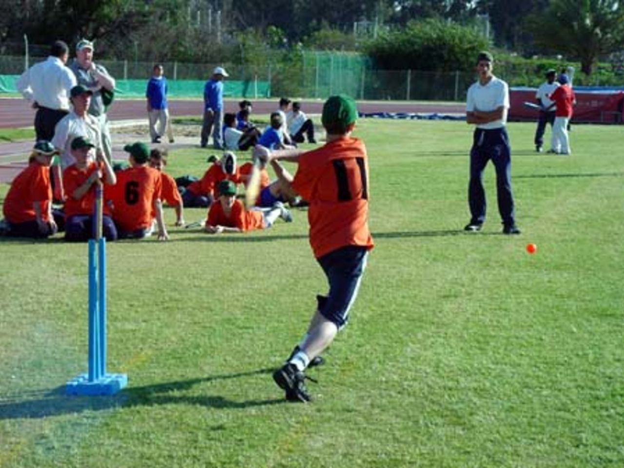 Action from the Purim tournament