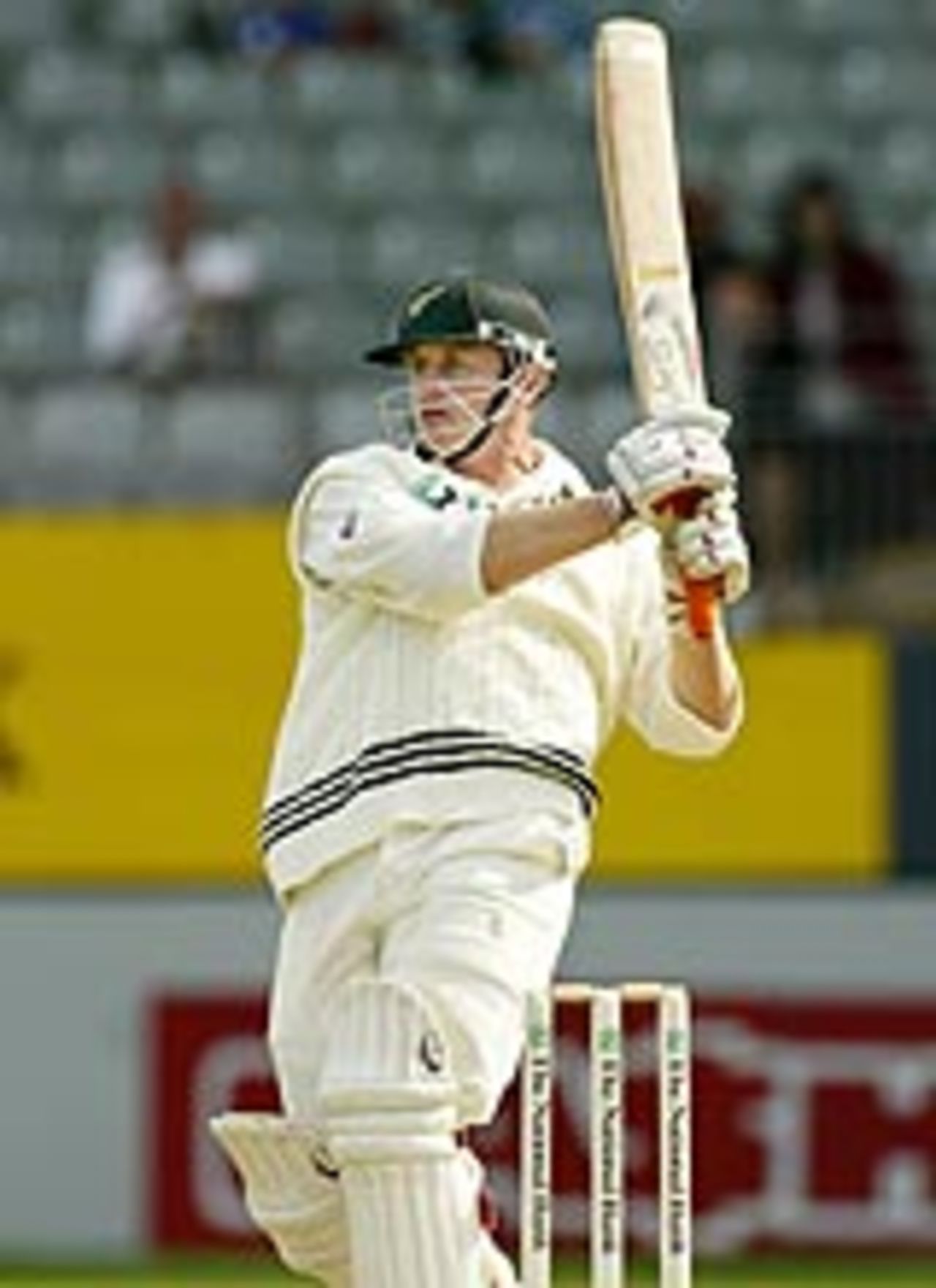 Scott Styris plays the pull, New Zealand v South Africa, 2nd Test, Auckland, 3rd day, March 20th, 2004
