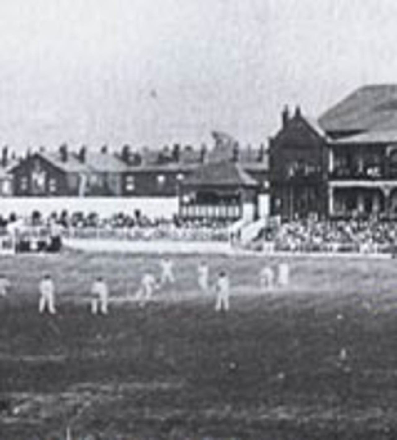 Bramall Lane panorama during 1902 Test
