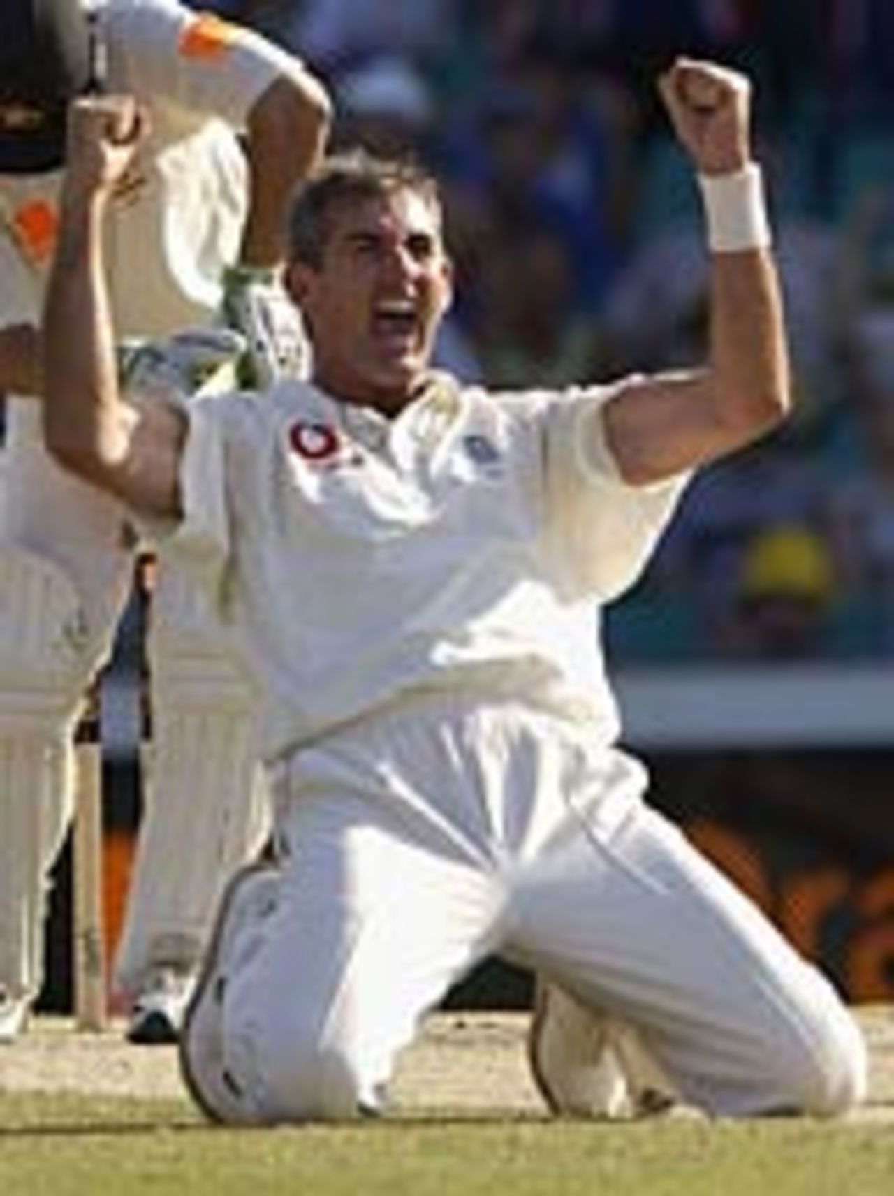Andy Caddick bowling in Australia, 2003-04