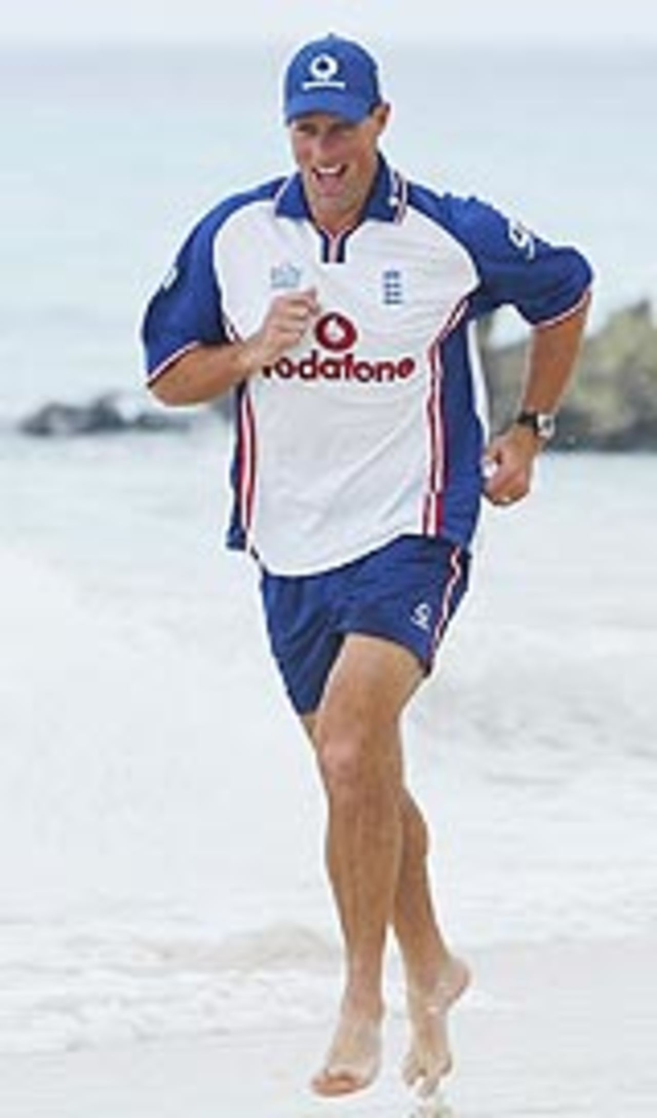 Marcus Trescothick hoping that a run on a Bajan beach will lead to runs in the middle