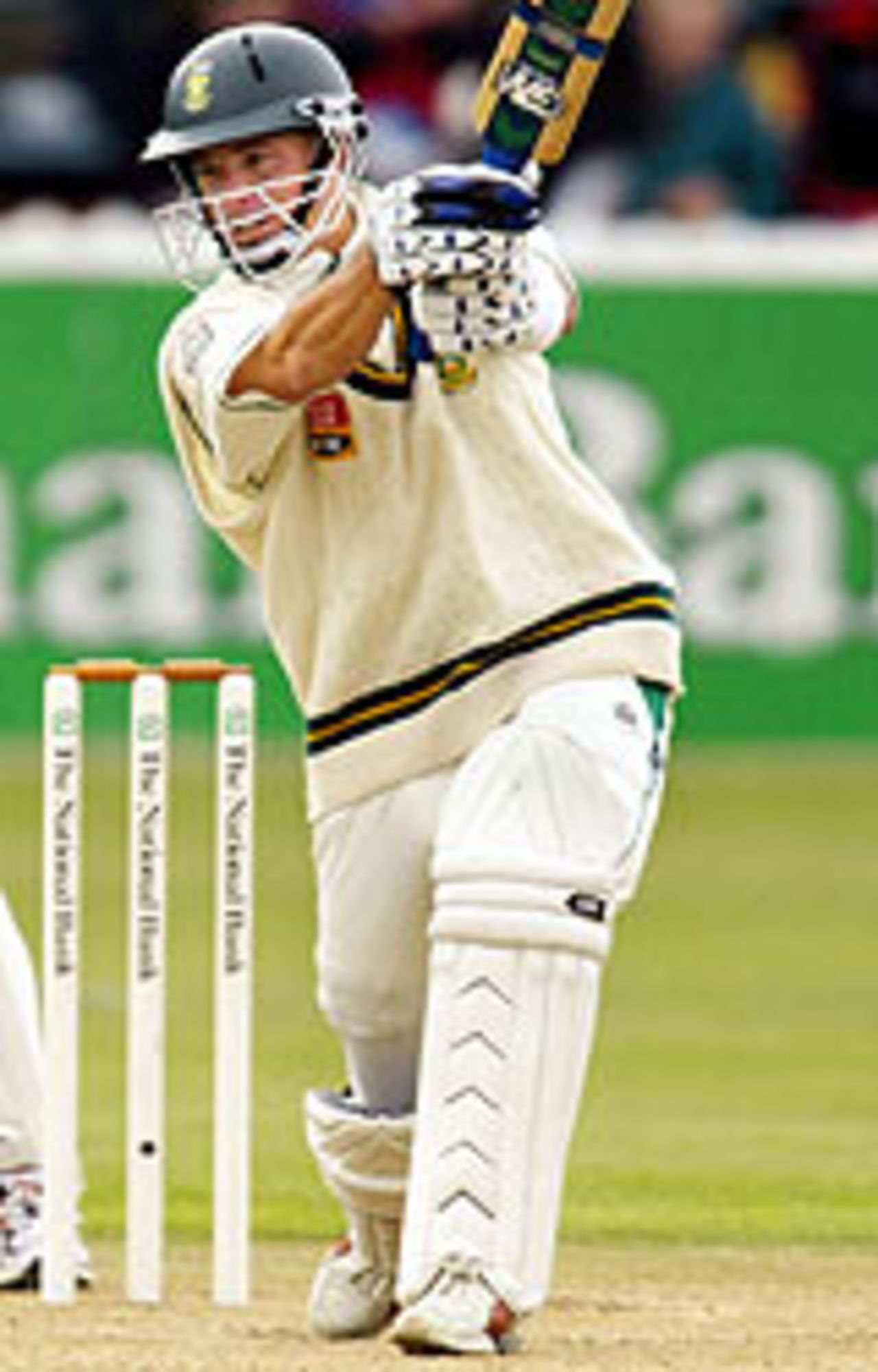 Herschelle Gibbs keeps on batting, New Zealand v South Africa, 3rd Test, Wellington, 2nd day, March 27, 2004