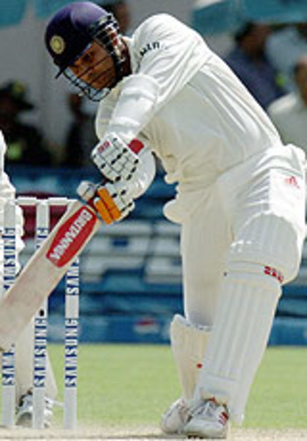 A smashing off-drive by Virender Sehwag, Pakistan v India, 1st Test, Multan, 1st day, March 28, 2004