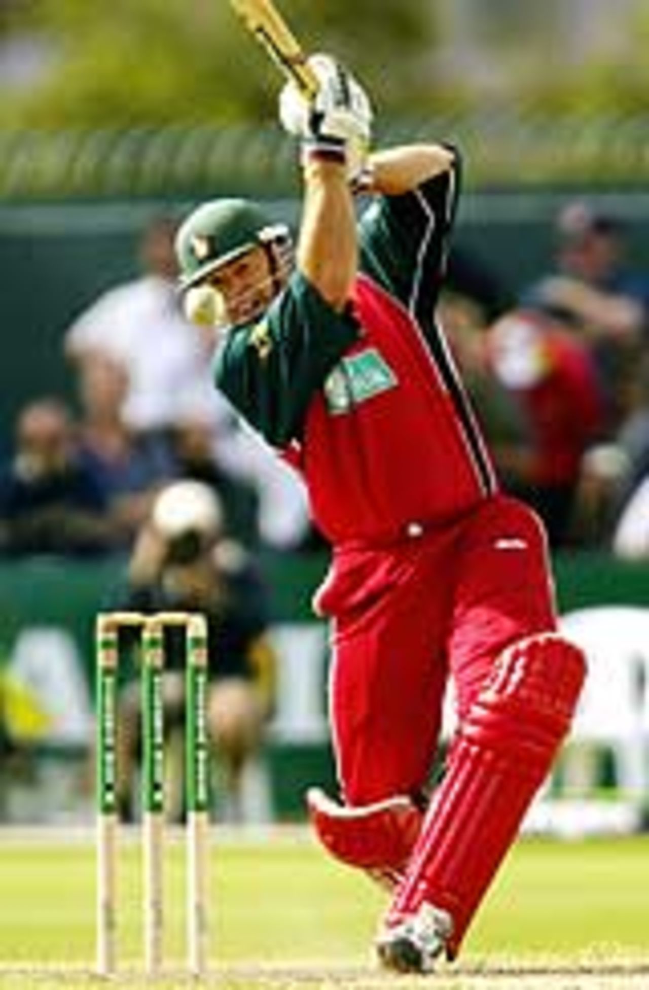 Heath Streak batting, Zimbabwe v Australia, 2003-04