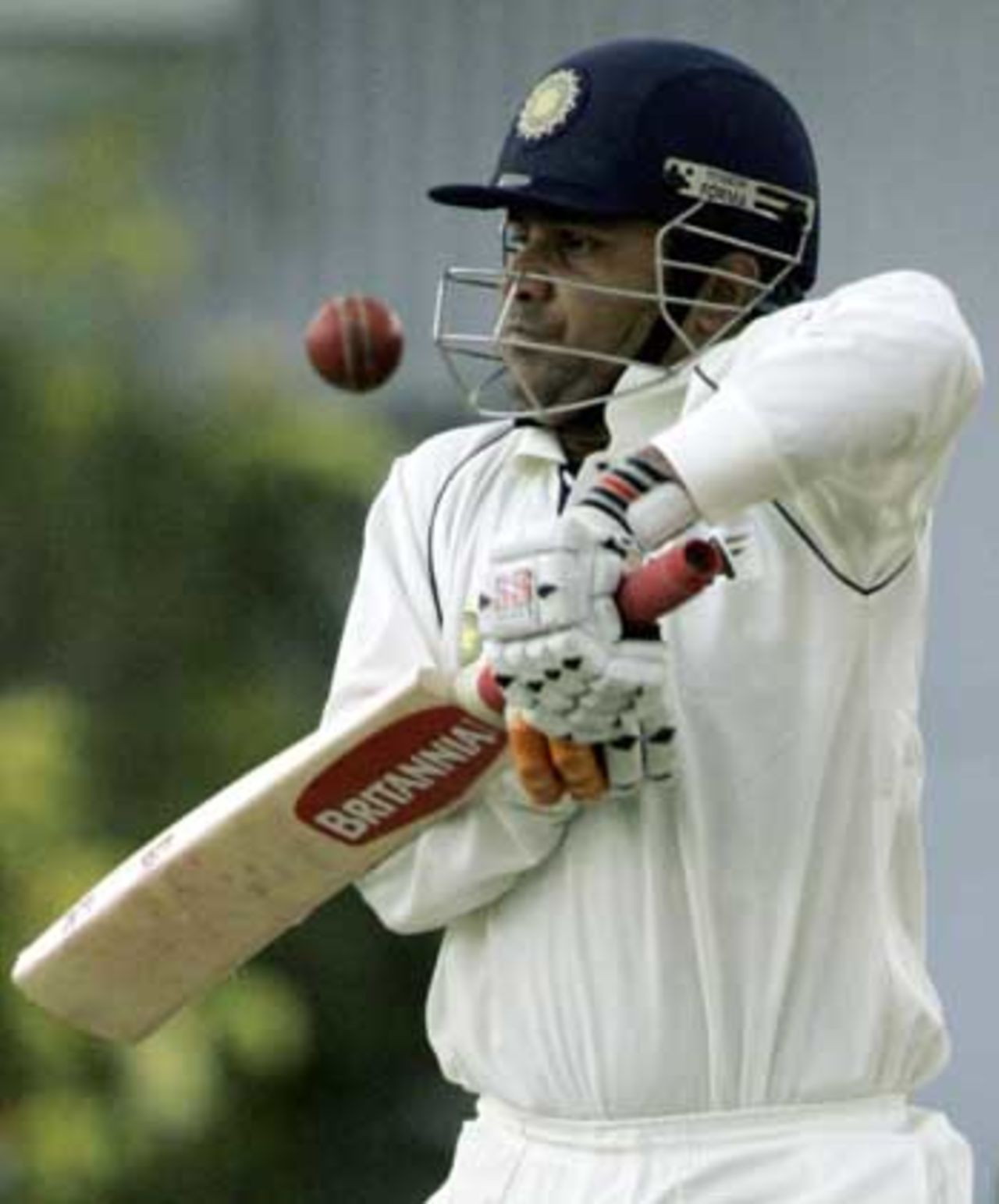 Virender Sehwag got well on top of everything the Pakistanis had to offer, India v Pakistan, 1st Test, Mohali, March 9, 2005