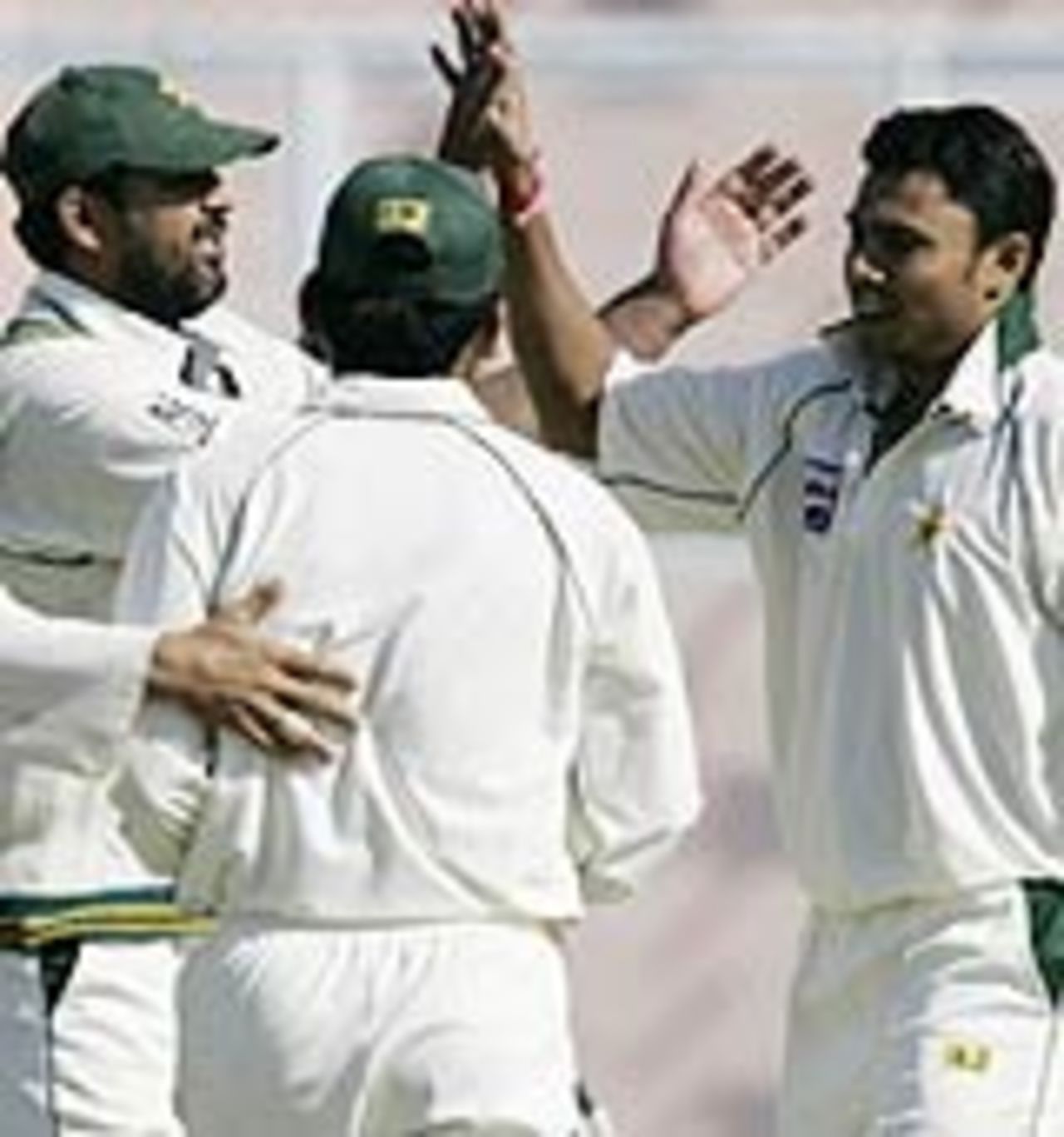 Danish Kaneria claimed six Indian wickets, India v Pakistan, 1st Test, Mohali, March 11, 2005