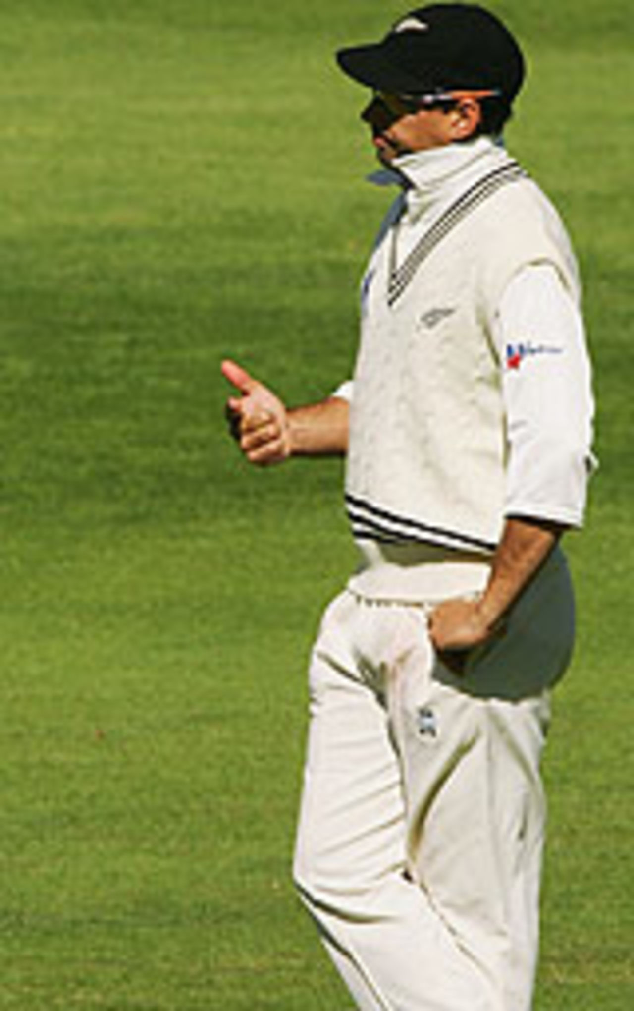Stephen Fleming has a resigned look about him, New Zealand v Australia, 1st Test, Christchurch, March 12, 2005