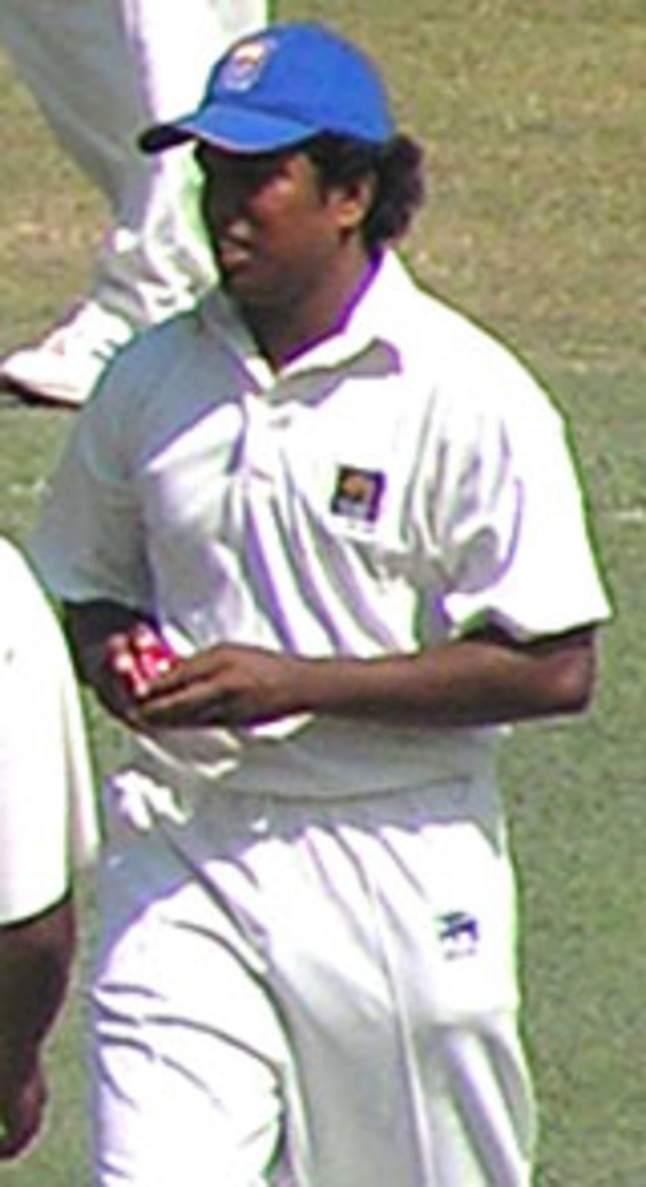 Malinga Bandara during the match against England A
