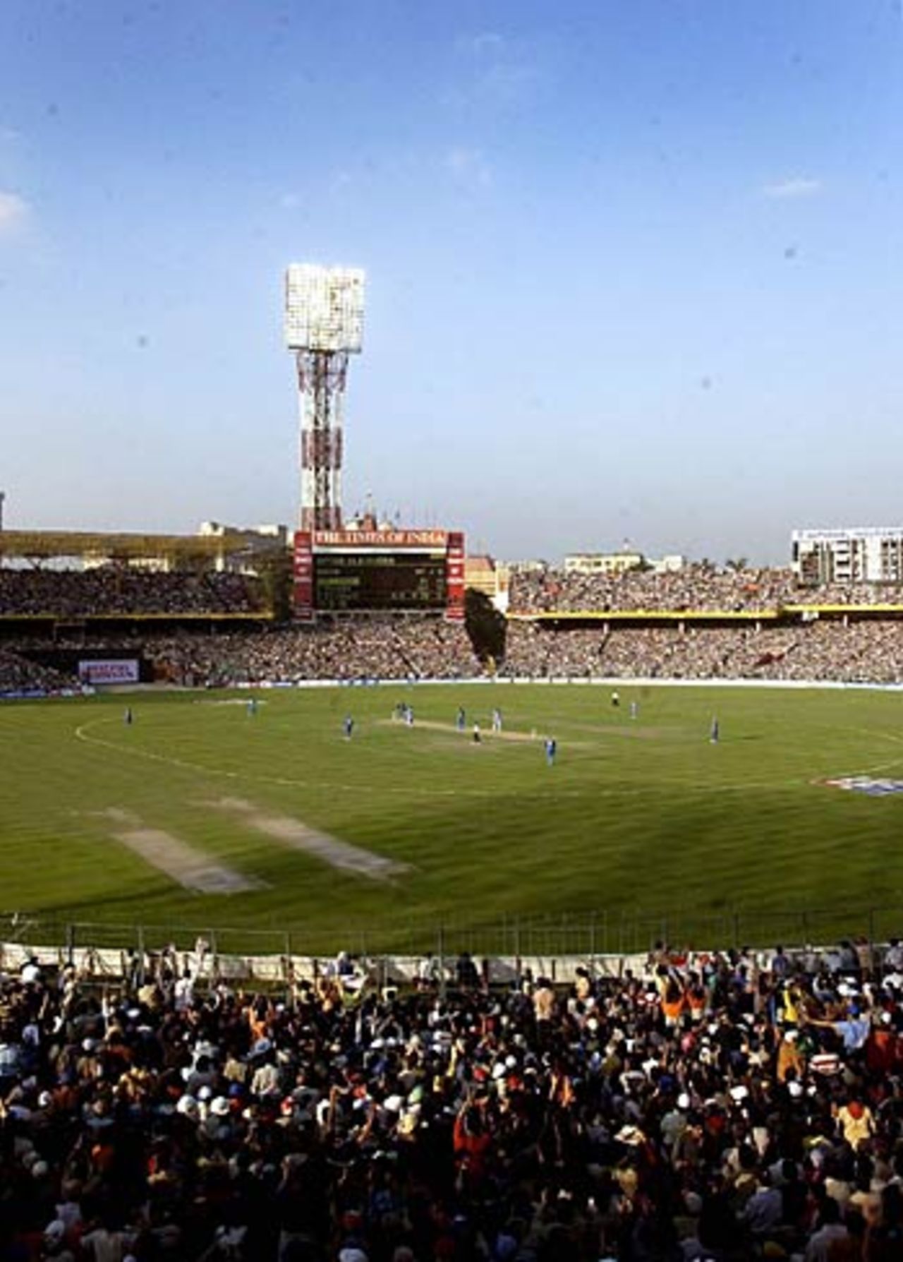General view of Eden Gardens, 2001