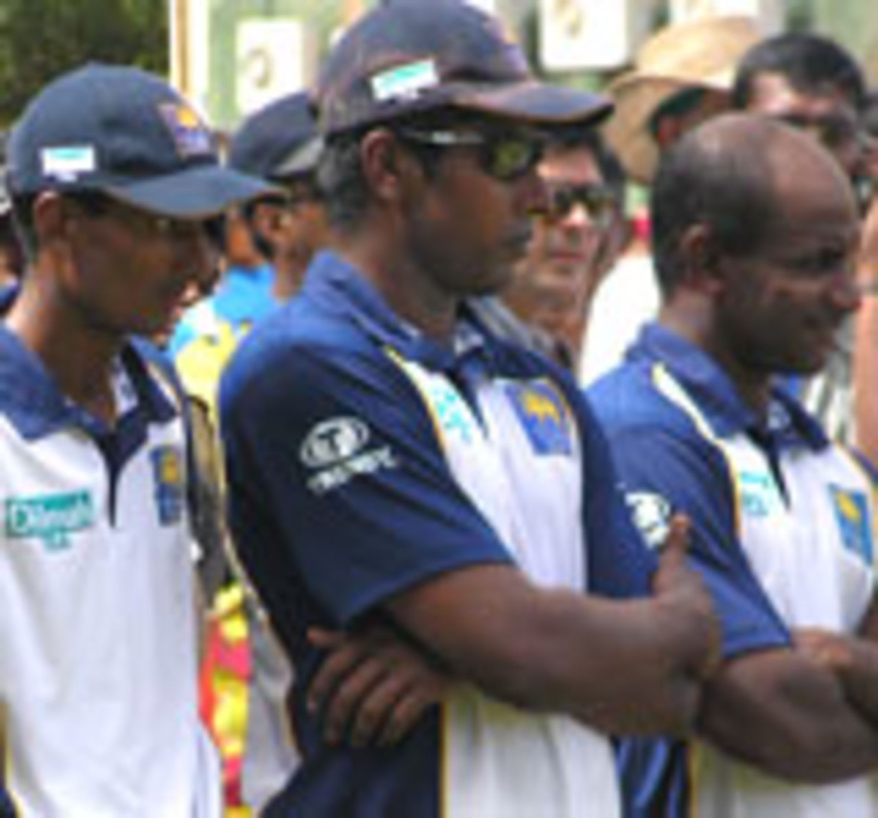 Upul Chandana,Chaminda Vaas and Sanath Jayasuriya: set to miss start of season