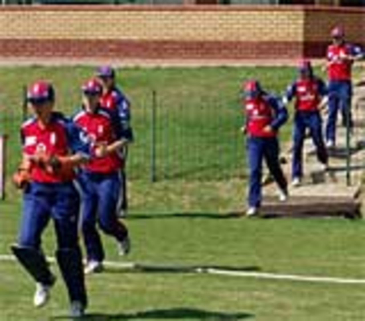 England run out in their warm-up match, Gauteng v England women, March 20, 2005