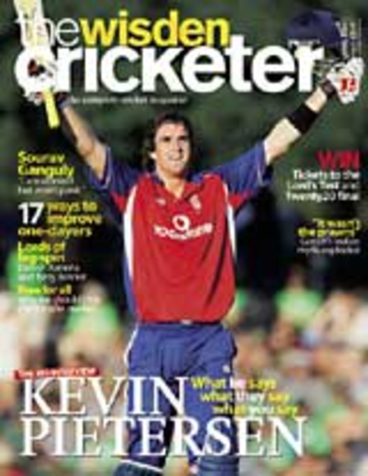 The Wisden Cricketer - April 2005 cover