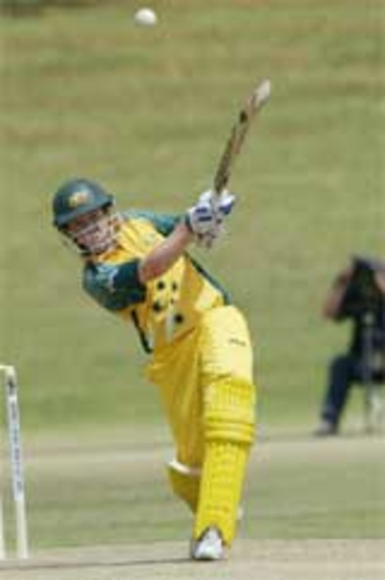 Alex Blackwell hits out, Australia v New Zealand, World Cup, March 24, 2005
