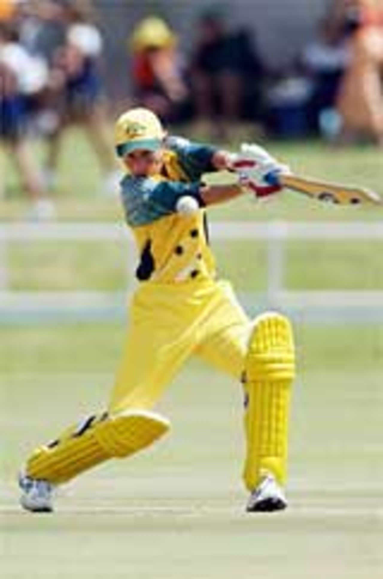 Julia Price hits out, Australia v West Indies, World Cup, March 26, 2005