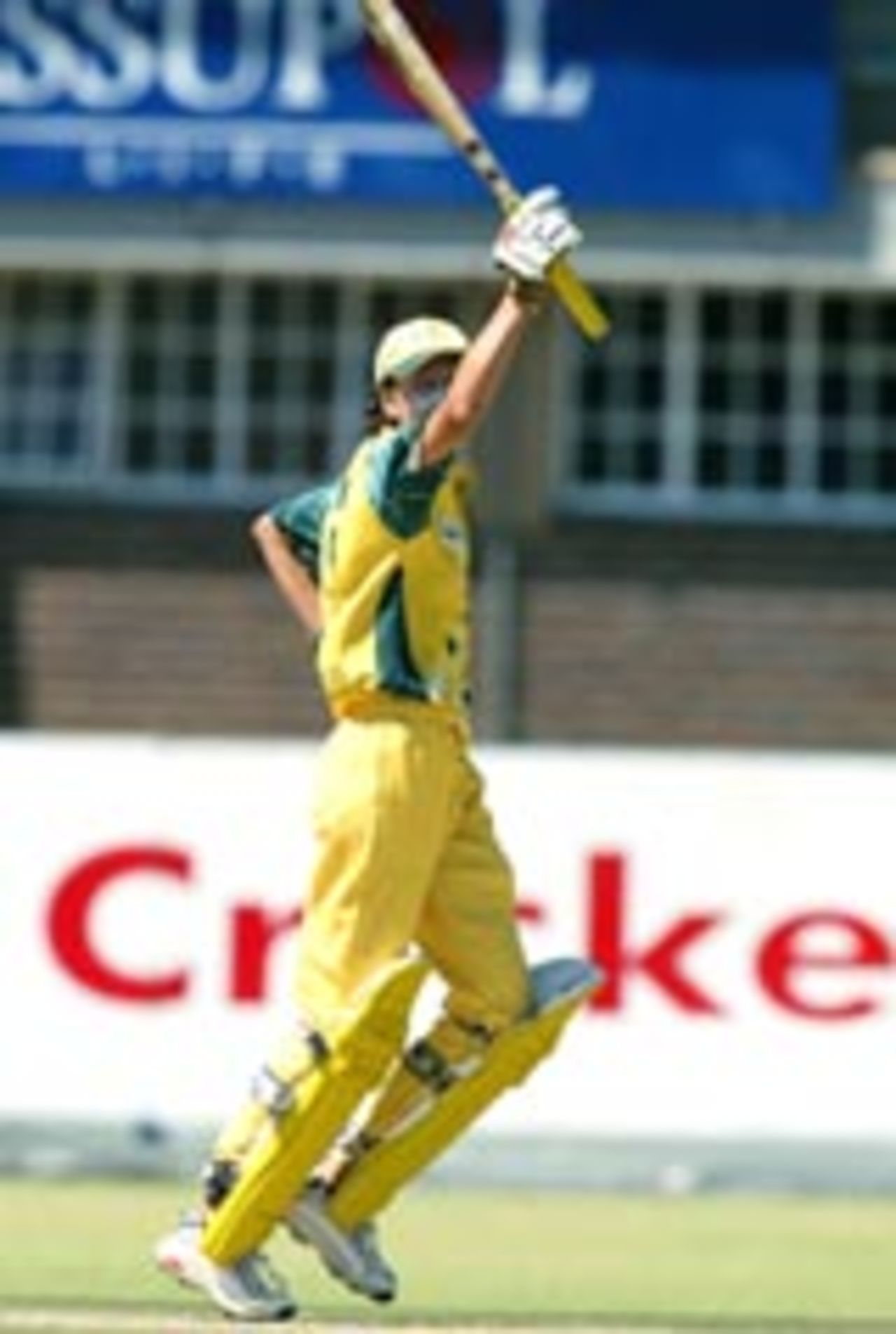 Lisa Keightley scores a century for Australia against South Africa, Women's World Cup, March 28, 2005