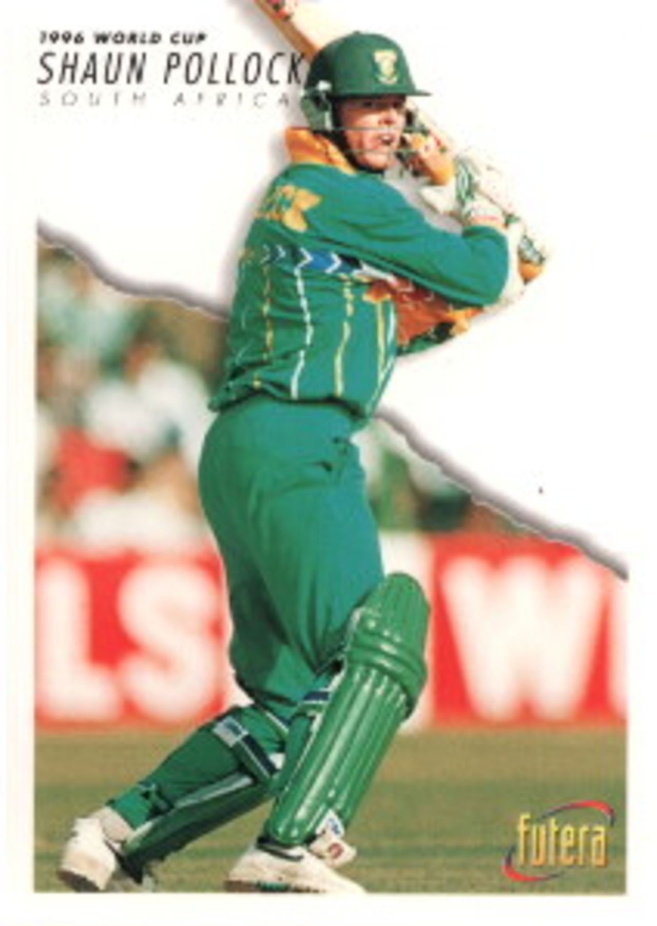 Trade card: 1996 world cup