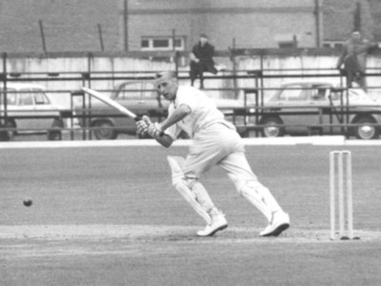 Henry Horton batting.