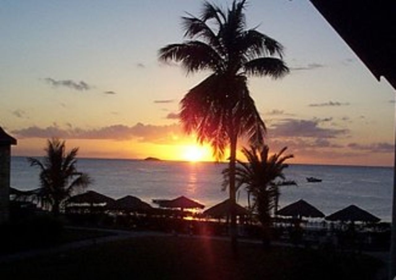 Sunset in Antigua, Australia in the West Indies, 1998/99