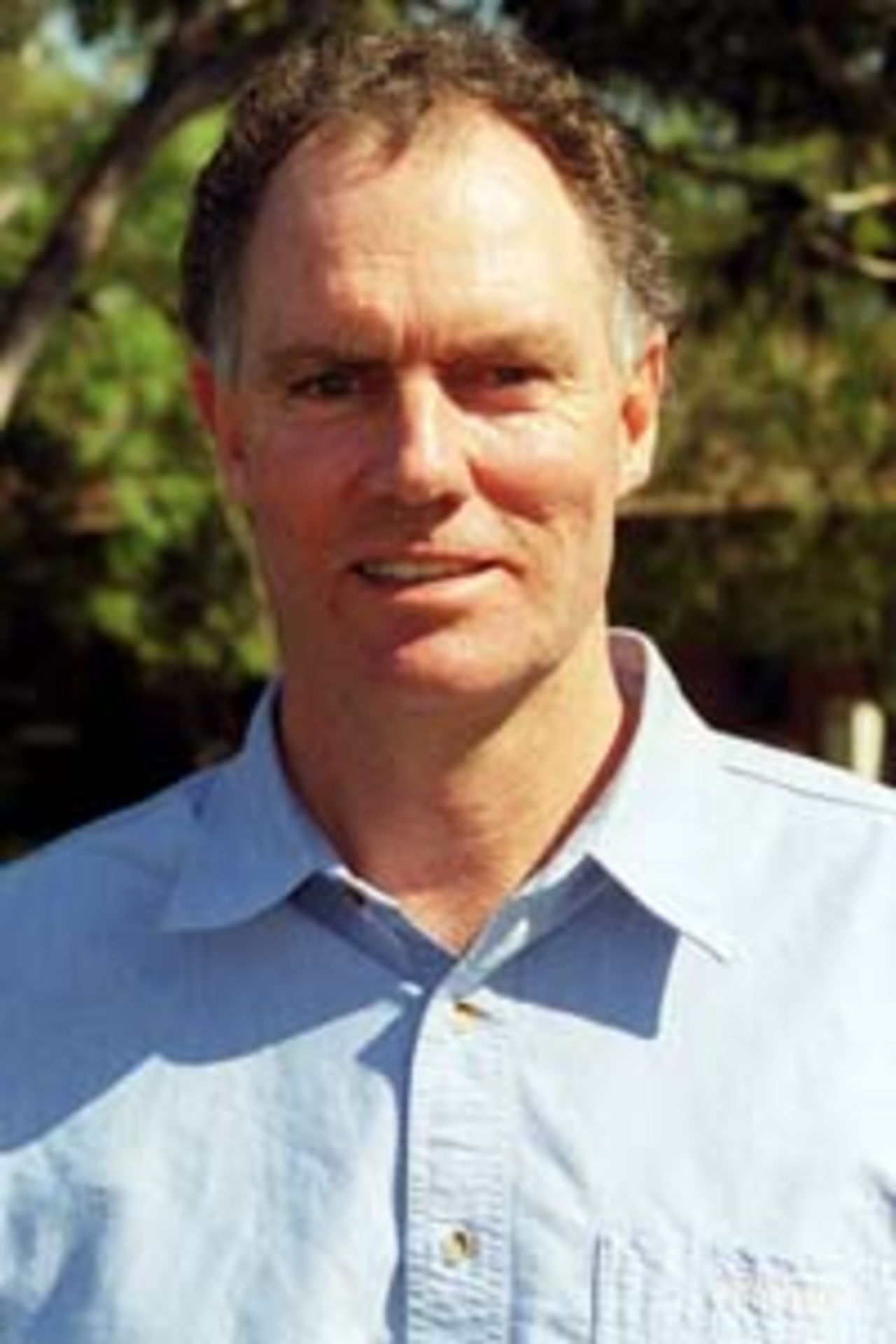 11 Apr 2000: Former Australian Captain, Greg Chappell during the Australian Cricket Board's (ACB) Level III Coaching course which was held at the Caulfield Grammer School, Caulfield, Australia